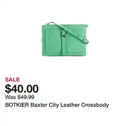 Marshalls BOTKIER Baxter City Leather Crossbody offer