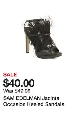 Marshalls SAM EDELMAN Jacinta Occasion Heeled Sandals offer