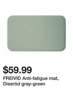 Ikea FREIVID Anti-fatigue mat, Diseröd gray-green offer