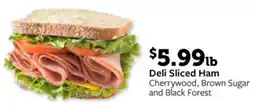 Fareway Deli Sliced Ham offer