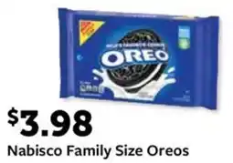 Fareway Nabisco Family Size Oreos offer