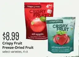 Fareway Crispy Fruit Freeze-Dried Fruit offer