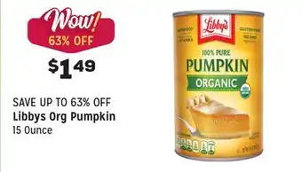 Grocery Outlet Org Pumpkin offer