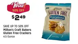 Grocery Outlet Gluten Free Crackers offer