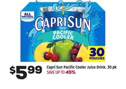 Grocery Outlet Capri Sun Pacific Cooler Juice Drink offer