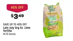 Grocery Outlet Org Ss Lime Tortilla offer