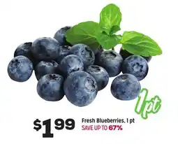 Grocery Outlet Fresh Blueberries offer