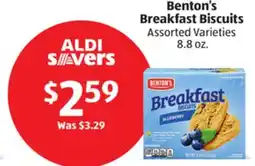 Aldi Benton's Breakfast Biscuits offer