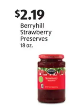 Aldi Berryhill Strawberry Preserves offer
