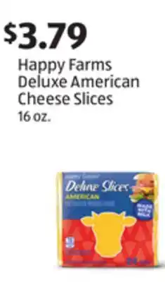 Aldi Happy Farms Deluxe American Cheese Slices offer