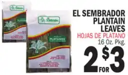 Bravo Supermarkets EL SEMBRADOR PLANTAIN LEAVES offer