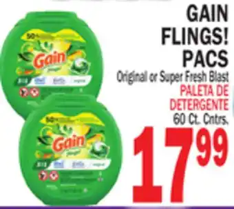 Bravo Supermarkets GAIN FLINGS! PACS offer