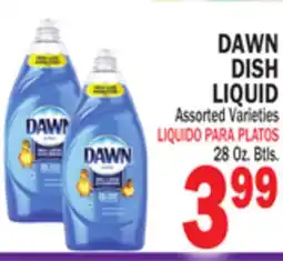 Bravo Supermarkets DAWN DISH LIQUID offer