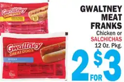 Bravo Supermarkets GWALTNEY MEAT FRANKS offer