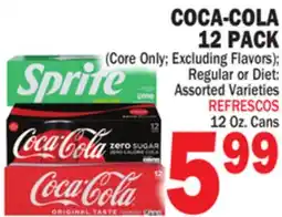 Bravo Supermarkets COCA-COLA 12 PACK offer