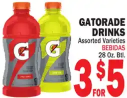 Bravo Supermarkets GATORADE DRINKS offer