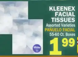 Bravo Supermarkets KLEENEX FACIAL TISSUES offer