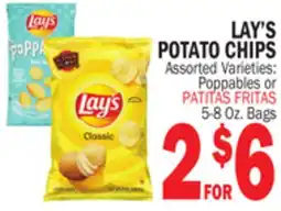 Bravo Supermarkets LAY'S POTATO CHIPS offer