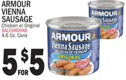 Bravo Supermarkets ARMOUR VIENNA SAUSAGE offer
