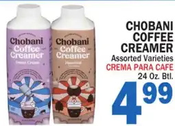 Bravo Supermarkets CHOBANI COFFEE CREAMER offer