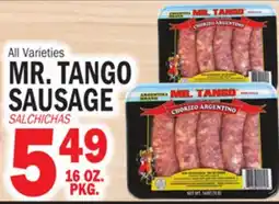 Bravo Supermarkets MR. TANGO SAUSAGE offer