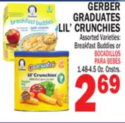 Bravo Supermarkets GERBER GRADUATES LIL' CRUNCHIES offer