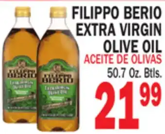 Bravo Supermarkets FILIPPO BERIO EXTRA VIRGIN OLIVE OIL offer