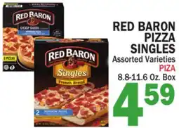 Bravo Supermarkets RED BARON PIZZA SINGLES offer