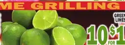 Bravo Supermarkets GREEN LIMES offer