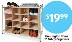 Aldi Huntington Home 16 Cubby Organizer offer