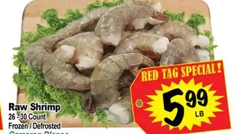 Superior Grocers Raw Shrimp offer