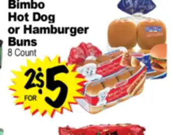 Superior Grocers Bimbo Hot Dog or Hamburger Buns offer