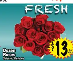 Superior Grocers Dozen Roses offer