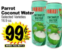 Superior Grocers Parrot Coconut Water offer