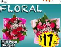 Superior Grocers Mini Rose Bouquet offer