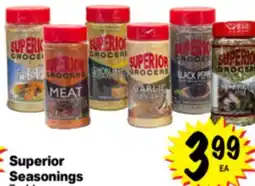 Superior Grocers Superior Seasonings offer