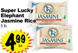Superior Grocers Super Lucky Elephant Elephant Jasmine Rice offer