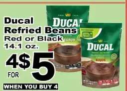 Superior Grocers Ducal Refried Beans offer