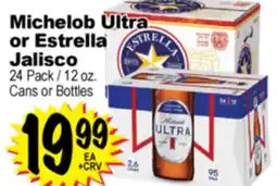 Superior Grocers Michelob Ultra or Estrella or Estrella Jalisco offer