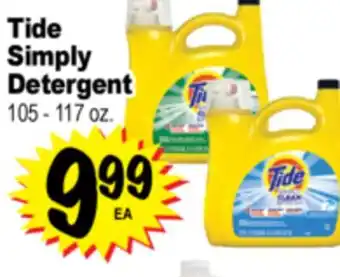 Superior Grocers Tide Simply Detergent offer