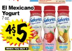 Superior Grocers El Mexicano Yogurt offer