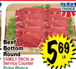 Superior Grocers Beef Bottom Round offer