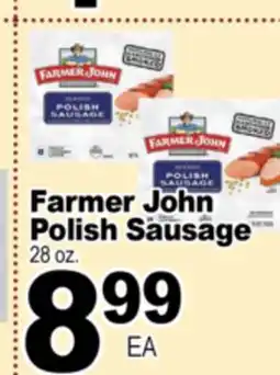 Superior Grocers Farmer John Polish Sausage offer