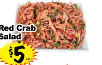 Superior Grocers Red Crab Salad offer