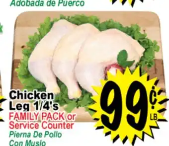 Superior Grocers Chicken Leg 1/4's offer