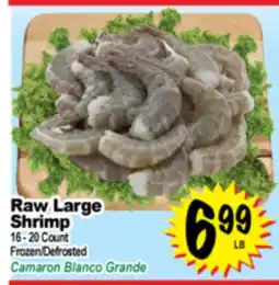 Superior Grocers Raw Large Shrimp offer