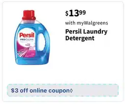 Walgreens Persil Laundry Detergent offer