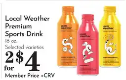 Pavilions Local Weather Premium Sports Drink offer