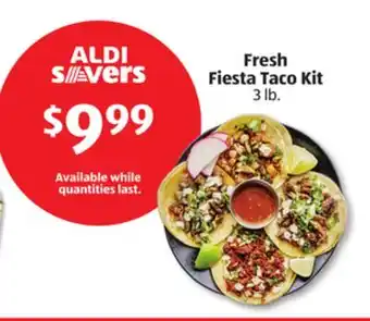 Aldi Fresh Fiesta Taco Kit offer