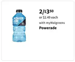 Walgreens Powerade offer